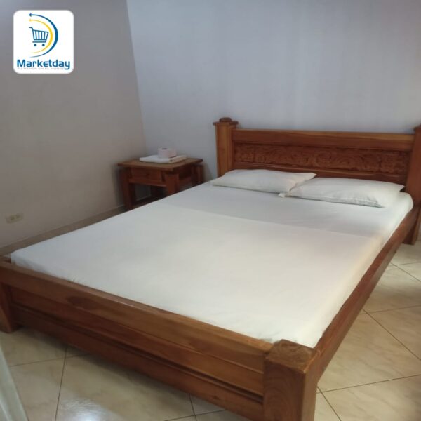 Habitación Cama Doble Hotel Rancho Toro Real en Mariquita Tolima