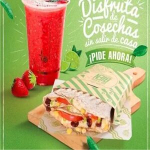 Wrap + Batido Mediano Refrescate o Cuidate